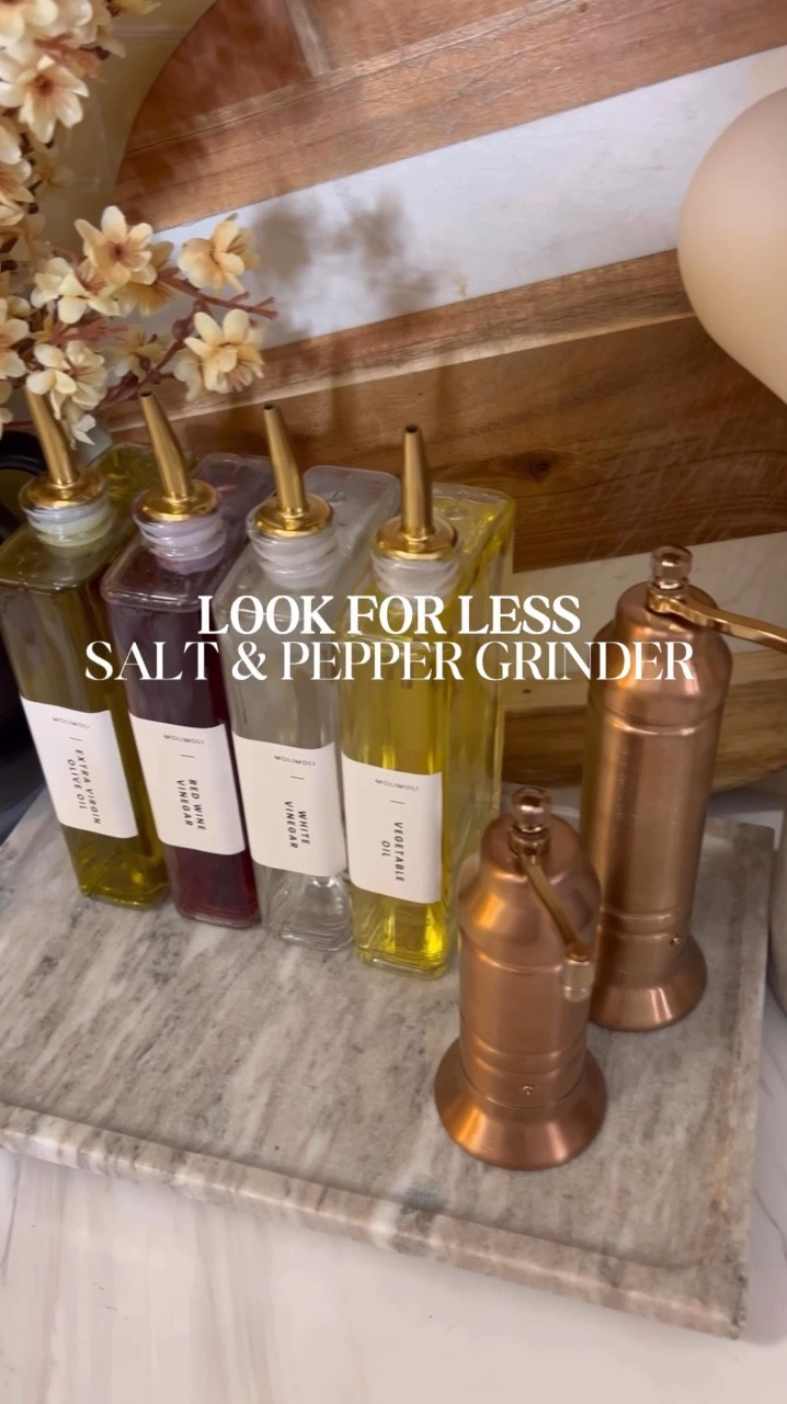 Look for less salt & pepper grinder target finds, hearth and hand

#LTKHome #LTKVideo #LTKSaleAlert