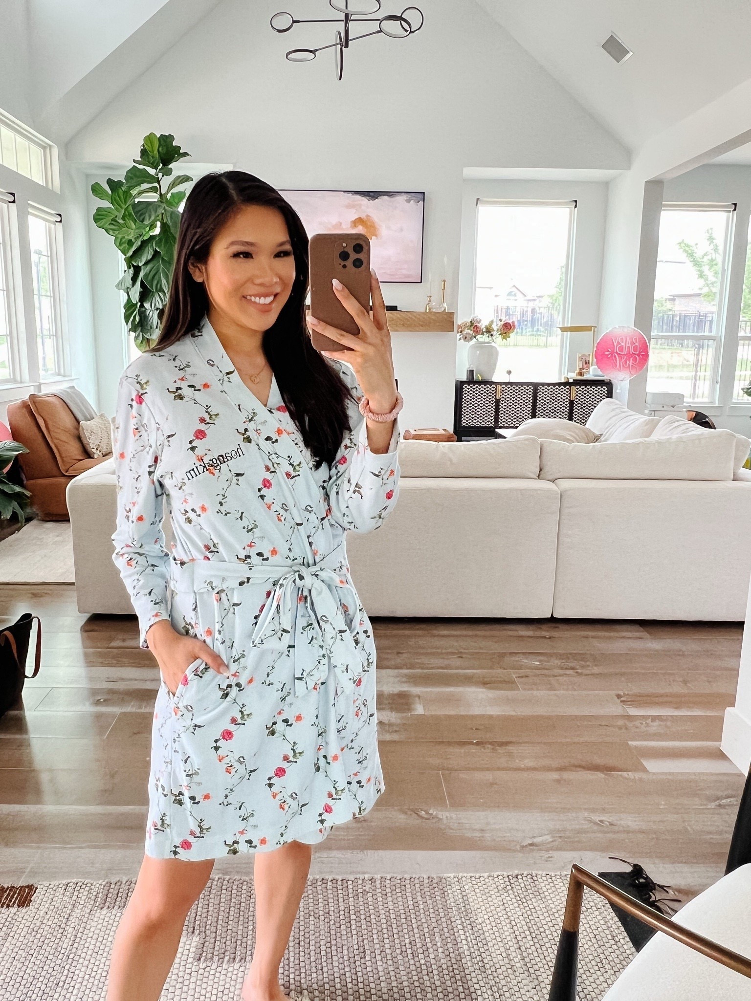 My favorite robe! I love that it makes me feel more put together, yet so comfy! I have an older pattern but it’s available in many different patterns and colorways  Perfect for maternity and postpartum, too  Wearing size small and it fits TTS.

#LTKStyleTip