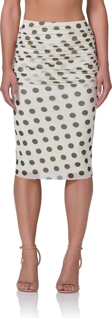 AFRM Riley Polka Dot Pencil Skirt | Nordstrom | Nordstrom