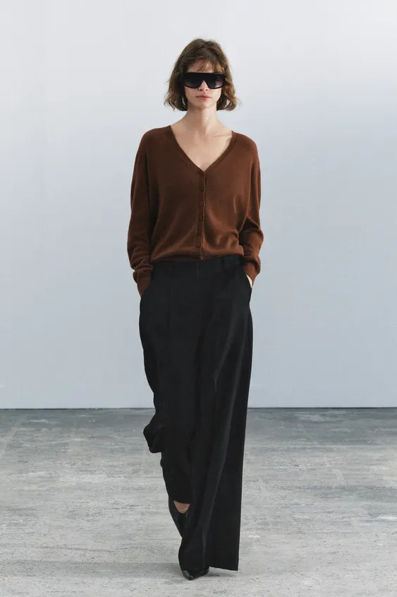 ZW COLLECTION PLEATED TROUSERS | Zara UK