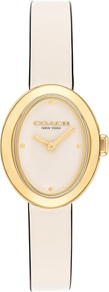Coach Sammy Women's - 2H Quartz Watch - Calfskin Leather Strap - Water Resistant up to 3ATM/30 Me... | Amazon (US)
