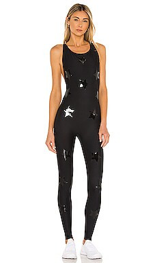 ultracor Motion Lux Knockout Unitard in Nero Patent Nero from Revolve.com | Revolve Clothing (Global)