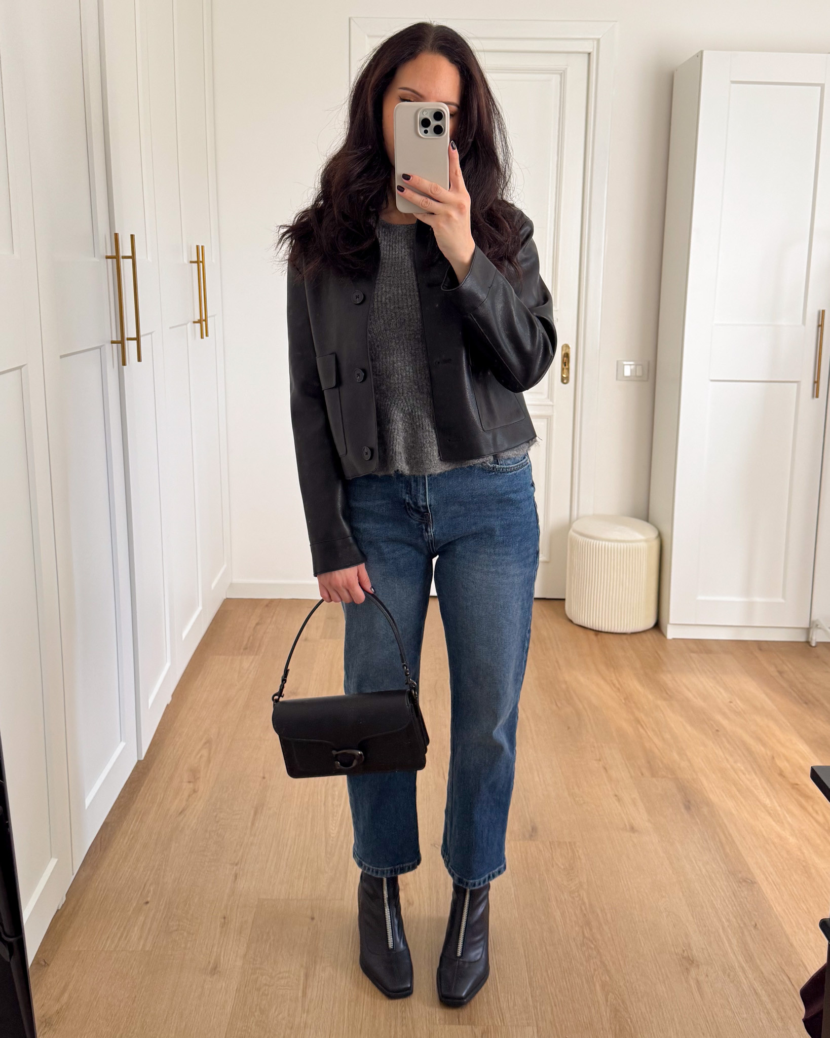 Fall black & grey outfit 

 #LTKeurope #LTKautumn