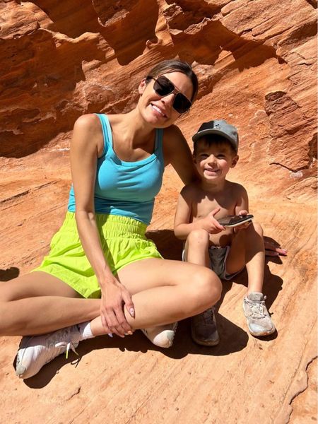 OOTD for our family hike in St. George 🫶🏼 I got this tank in multiple colors - I love the fit of it and it’s under $5!

Spring outfit; hiking outfit; athleisure outfit; workout outfit; fitness outfit; free people movement; Walmart; adidas; Christine Andrew 

#LTKfit #LTKstyletip #LTKtravel