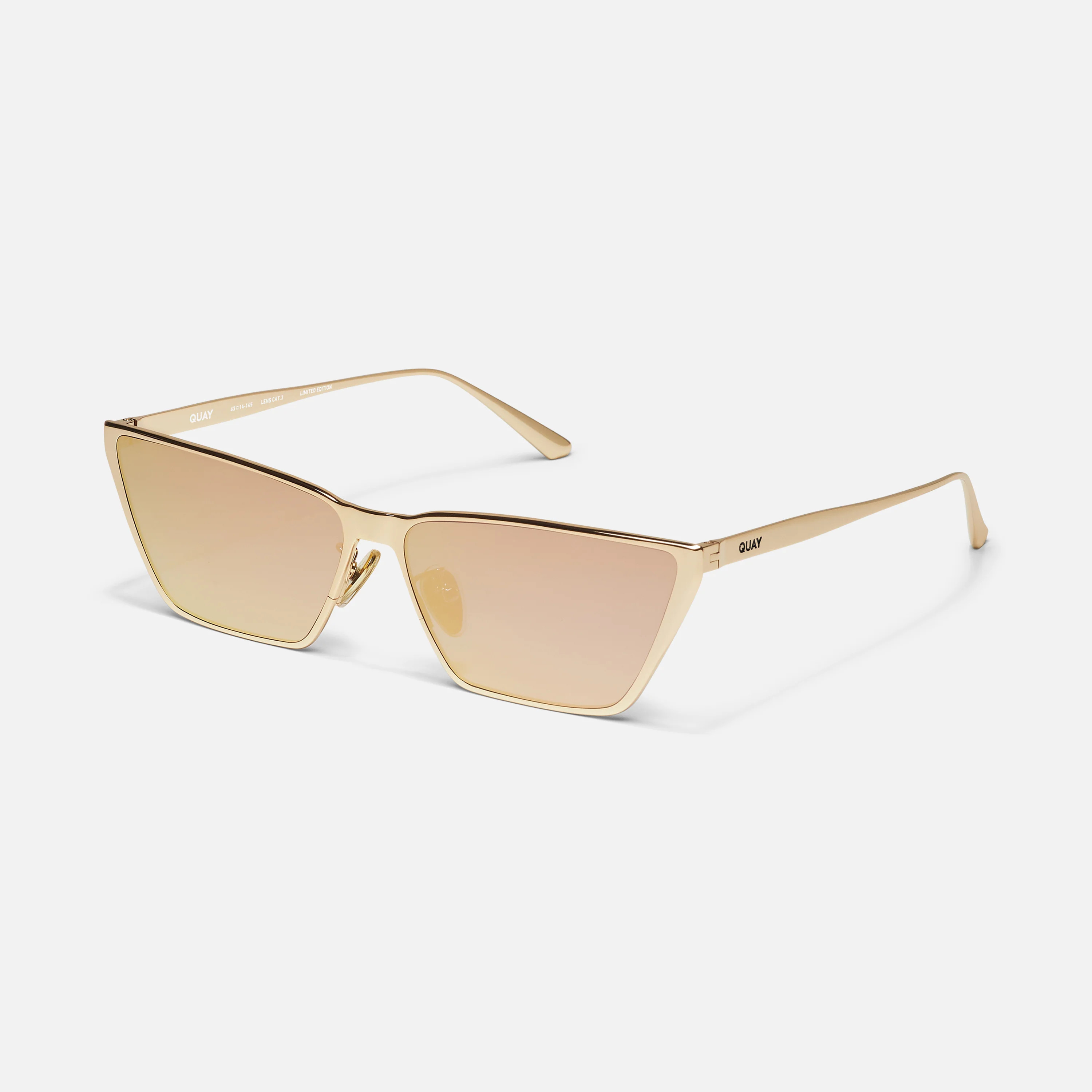 BAD HABIT ADORNED - GOLD/GOLD | Quay Australia