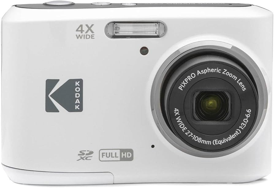 KODAK PIXPRO Friendly Zoom FZ45-WH 16MP Digital Camera with 4X Optical Zoom 27mm Wide Angle and 2... | Amazon (US)