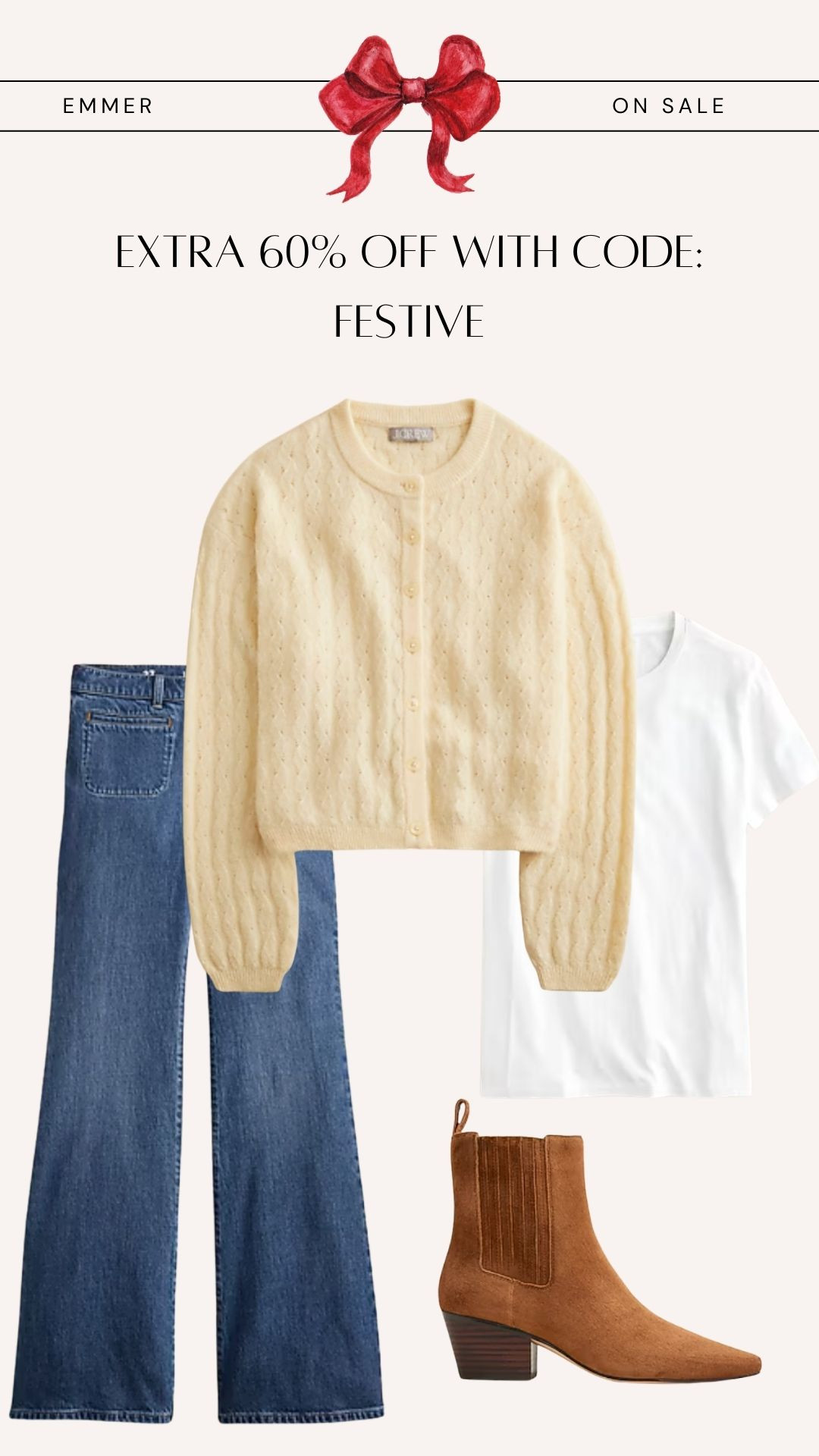 extra 60% off styles with code: festive 

 #LTKHoliday #LTKootd