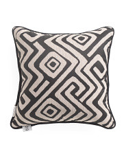 22x22 Outdoor Eros Geometric Jacquard Pillow | Throw Pillows | Marshalls | Marshalls
