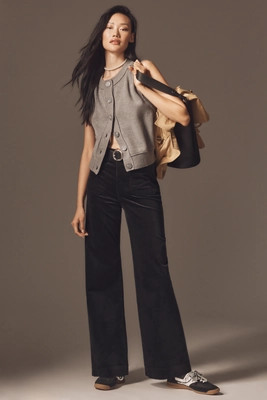 The Colette Corduroy Full-Length Wide-Leg Pants by Maeve | Anthropologie (US)