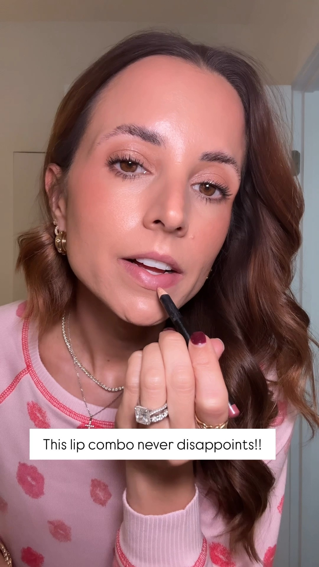 This lip combo never disappoints!! Lipliner in rosewood. Lipstick in rosewater. Lipgloss in velvet. Linking other makeup used today, too! Clean beauty favorites.  

#LTKselfcare #LTKmorningroutine #LTKBeauty