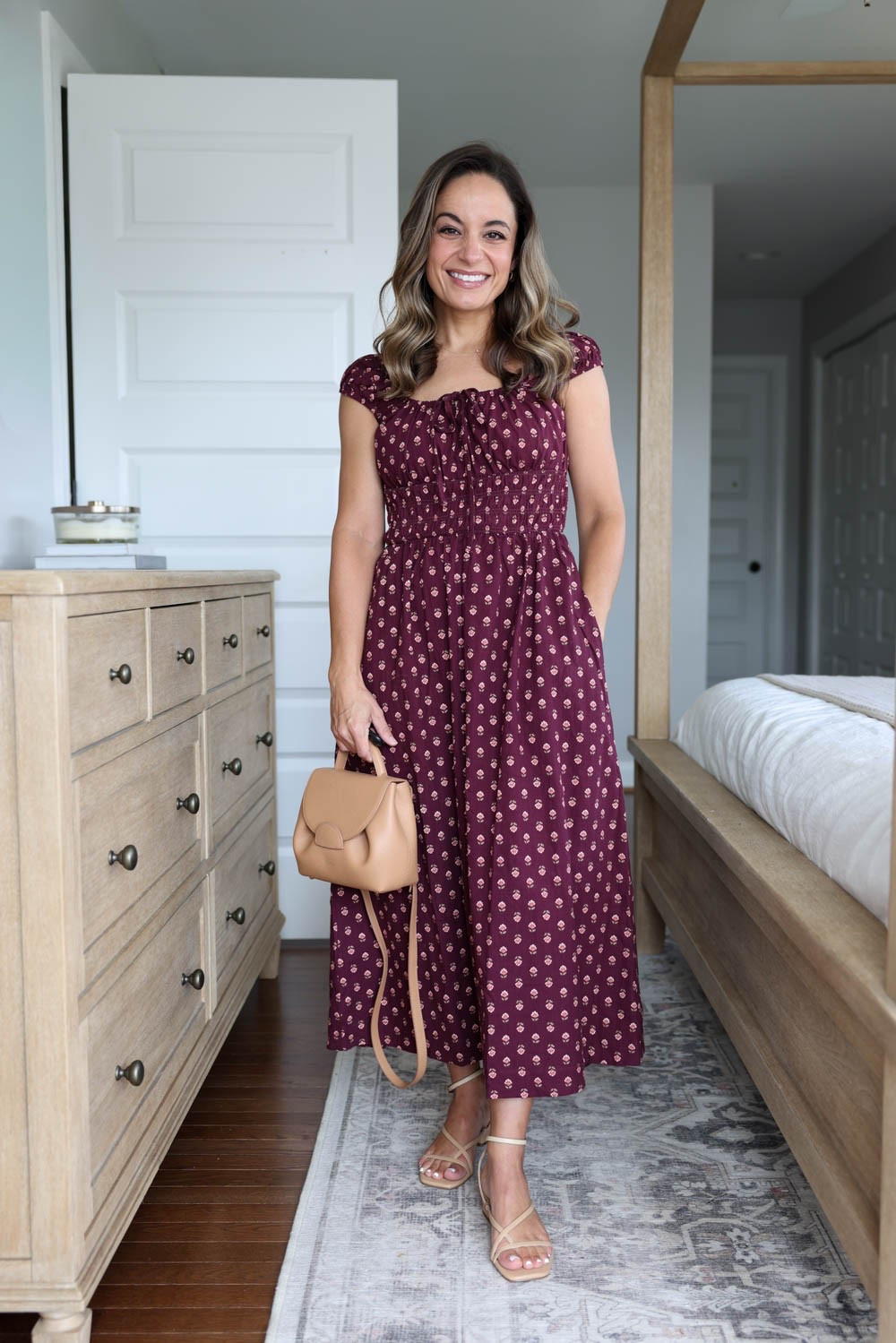 This dress is a budget friendly option from Target! The colors would be beautiful in photos. Love the print and fit. It’s 100% cotton, unlined but not sheer.

#LTKPetite