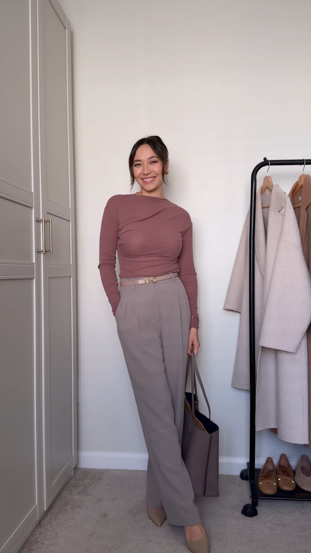 Neutral spring work outfit - business casual 

#LTKWorkwear