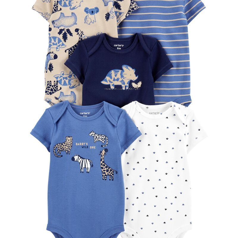 Baby 5-Pack Short-Sleeve Original Bodysuits | Carter's