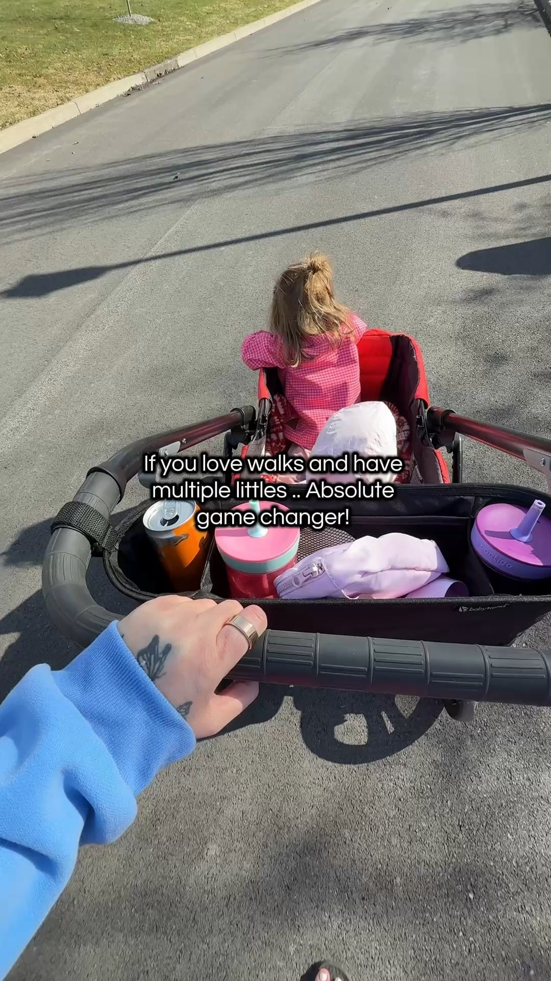We love our walks in this wagon! Game changer!! 

#LTKmorningroutine #LTKmomlife #LTKvlog
