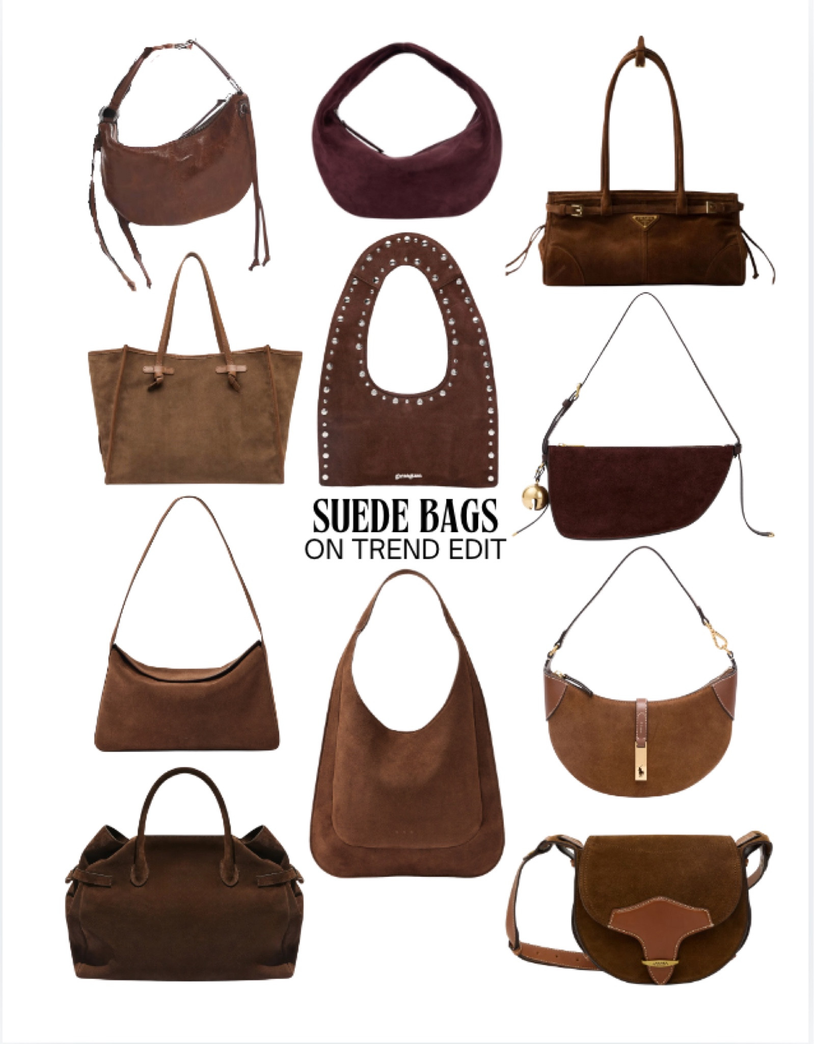 Suede bags are everywhere right now 🤎 here are some cute options!

#LTKaustralia #LTKstyletip