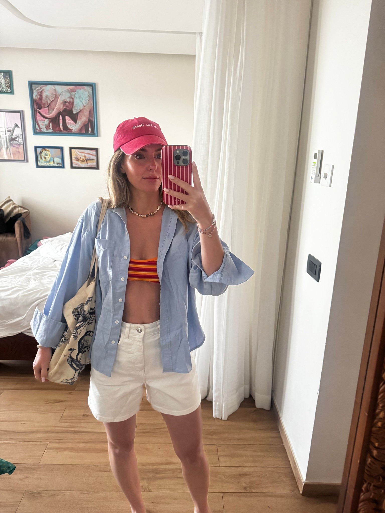 Vacation outfit of the day ❤️💙