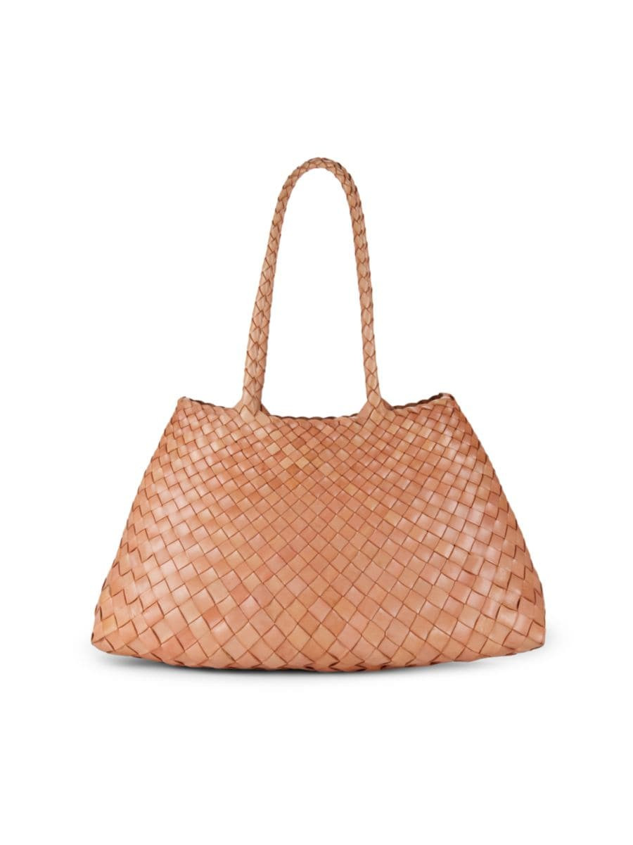 Shop Dragon Diffusion Santa Croce Leather Tote Bag | Saks Fifth Avenue | Saks Fifth Avenue