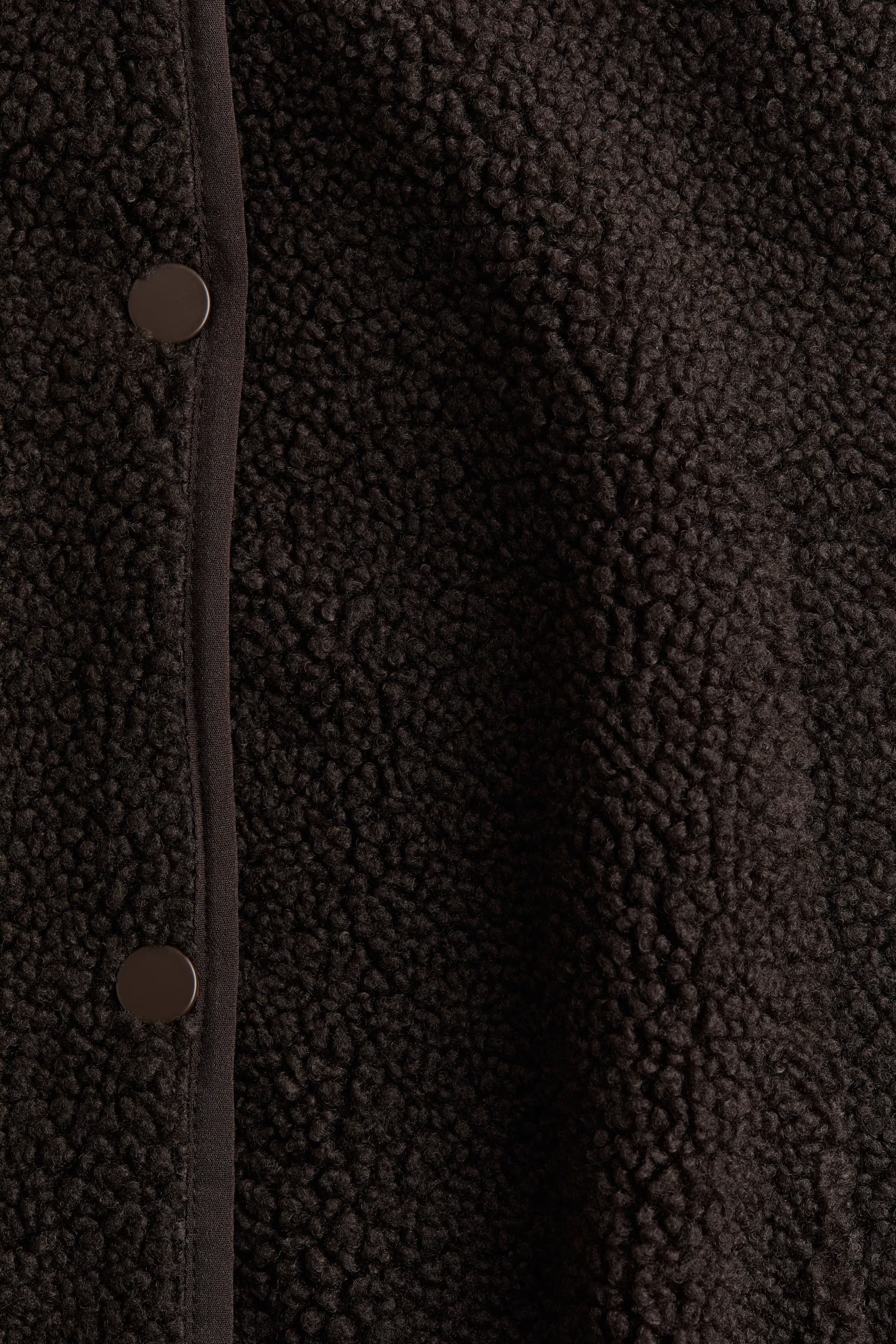 Oversized teddy gilet | H&M (UK, MY, IN, SG, PH, TW, HK)