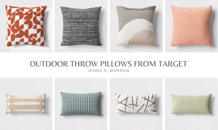 Affordable outdoor throw pillows from Target for spring and summer!

#LTKhome #LTKSeasonal