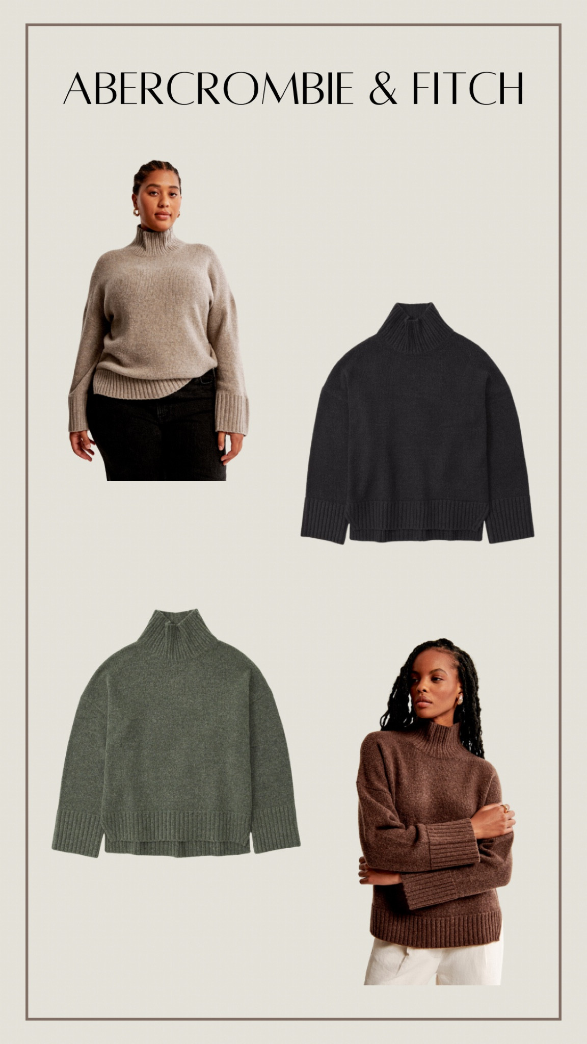 Tuckable Easy Turtleneck Sweater curated on LTK