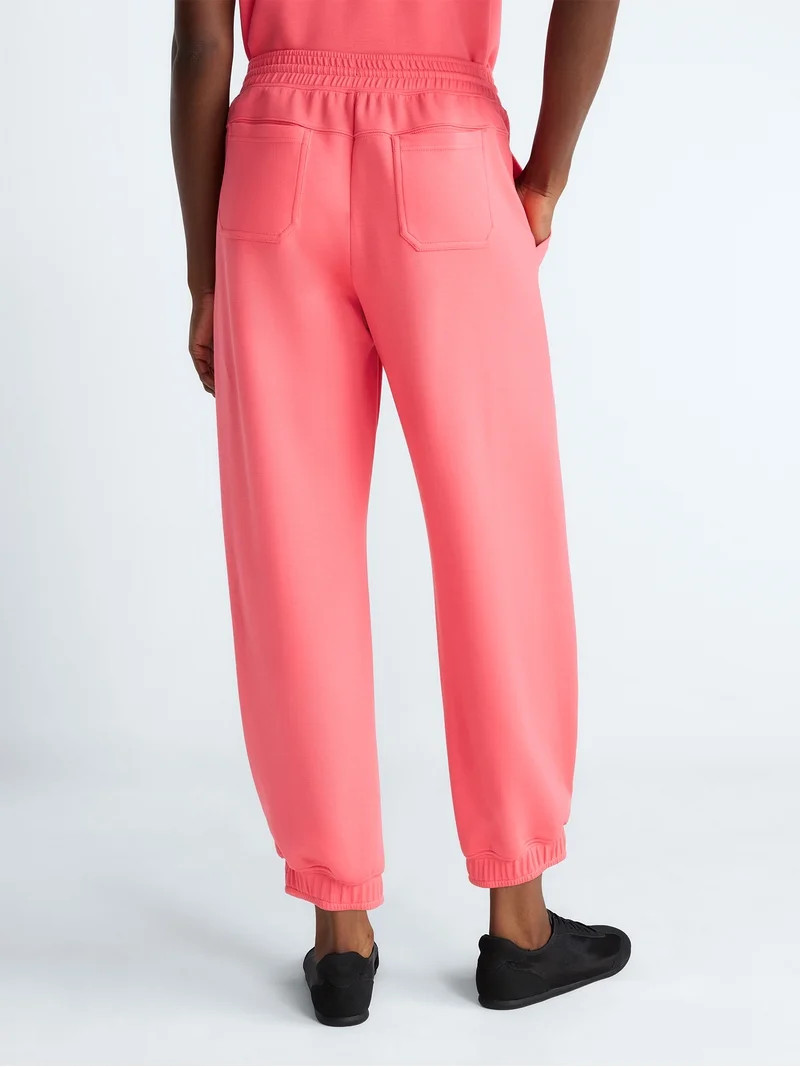 Scoop Women's and Women's Plus New Scubaknit Barrel Pants, Sizes XS-4X - Walmart.com | Walmart (US)