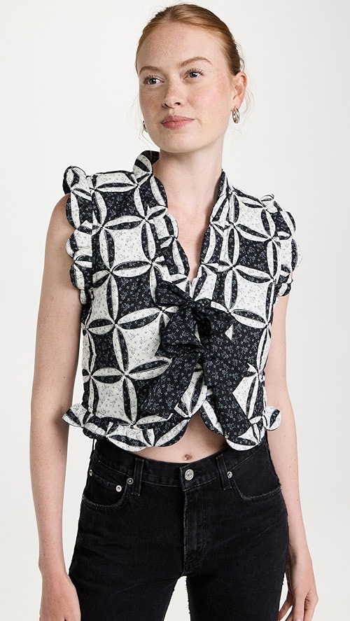 Sea Catalina Calico Vest | SHOPBOP | Shopbop