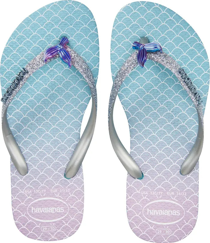 Kids' Slim Glitter Flip Flop | Nordstrom