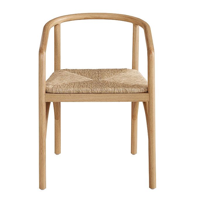 Holden Rush Seat Bentwood Curved Back Dining Chair | Ballard Designs, Inc.