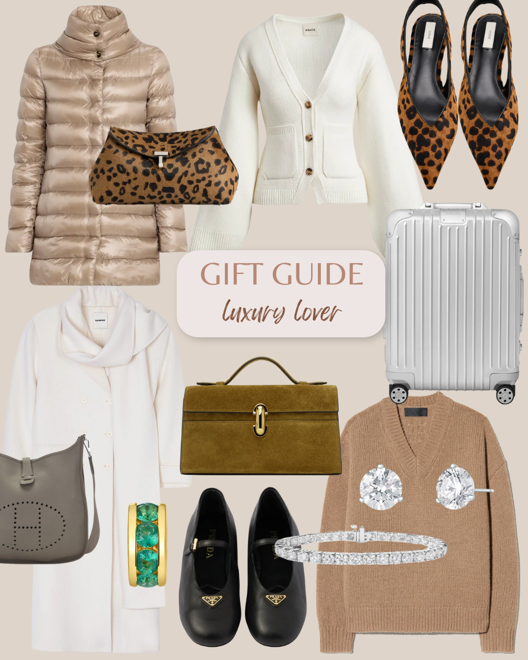 Gift Guide - Luxury Lover 

 

#LTKGiftGuide #LTKHoliday #LTKStyleTip