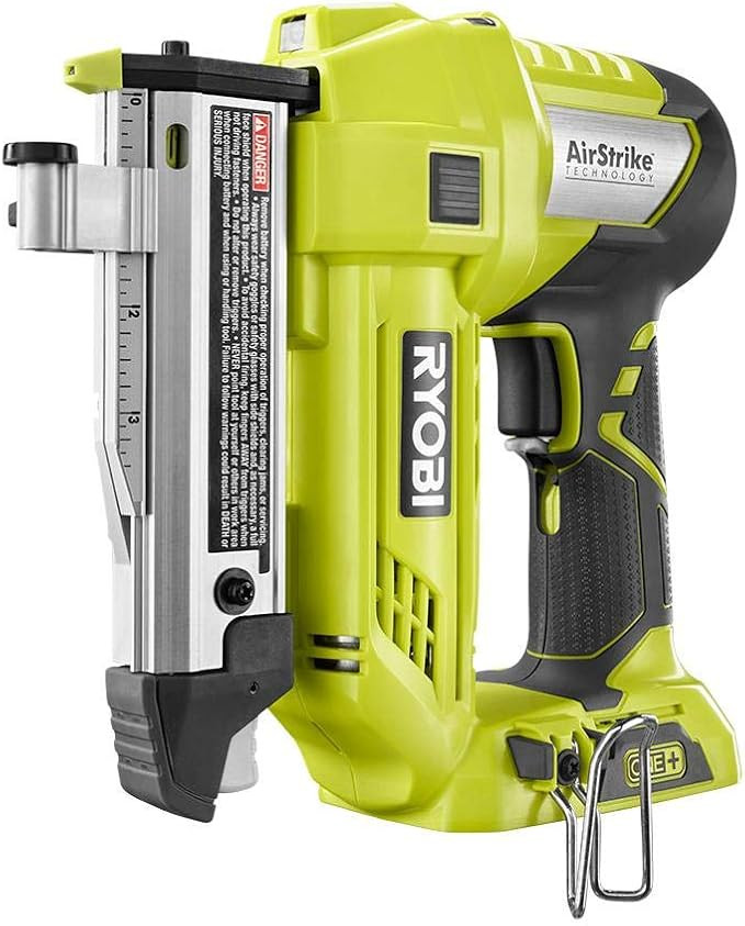 Ryobi 18-Volt ONE+ Lithium-Ion Cordless AirStrike 23-Gauge 1-3/8 inch Headless Pin Nailer (Tool O... | Amazon (US)