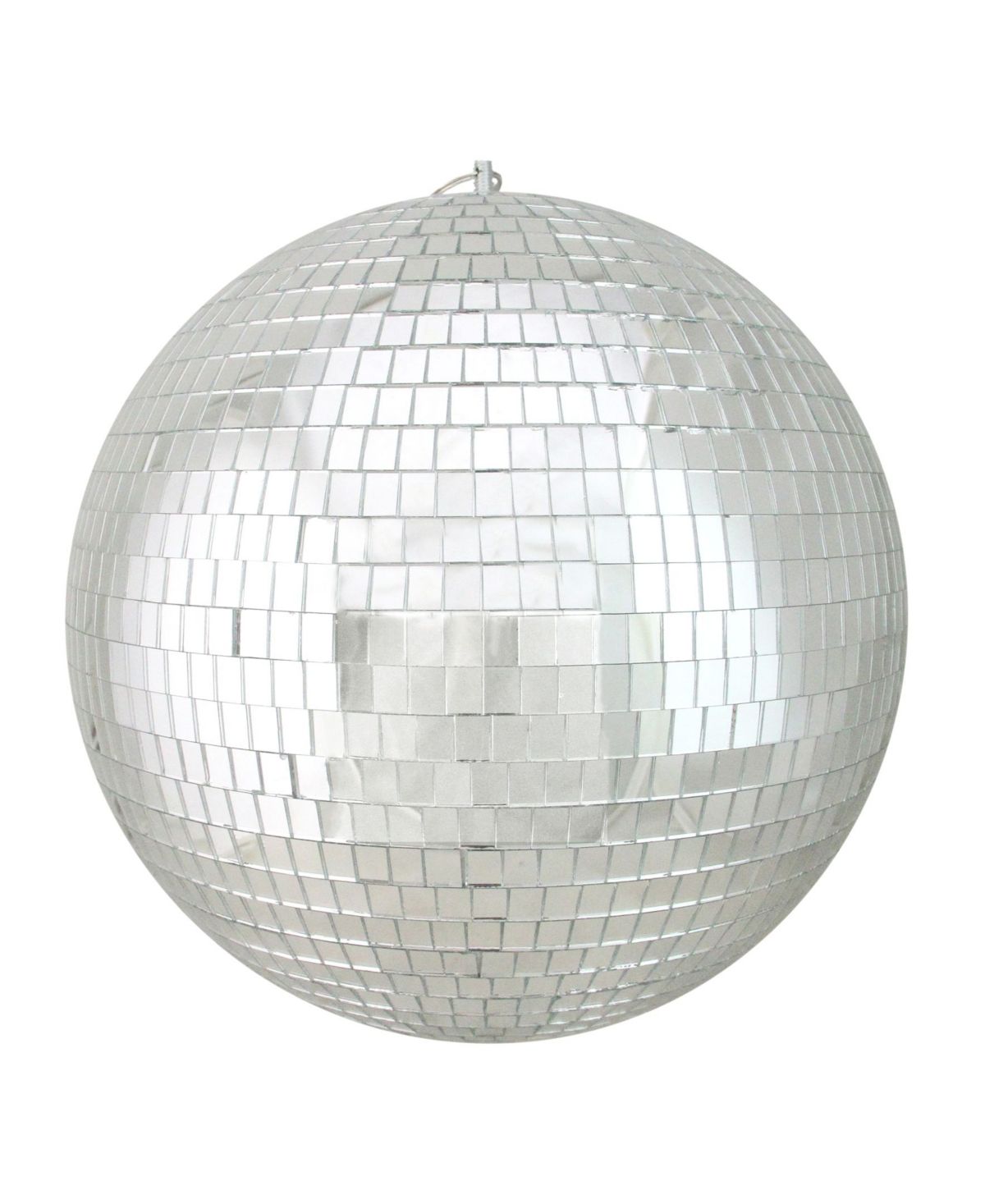 Northlight Silver Splendor Shatterproof Mirrored Glass Disco Ball Christmas Ornaments 12" 300mm | Macys (US)