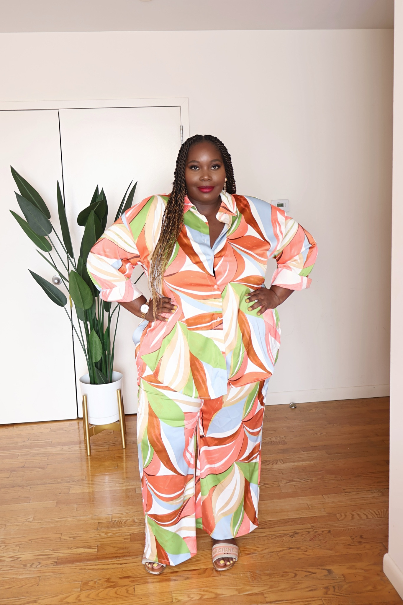 Jacket Plus Size Ladies Green Tracksuit Plus Size Women Piece Set