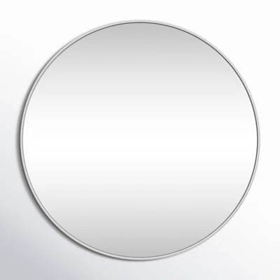 Sabine Metal Round Wall Mirror | Wayfair North America