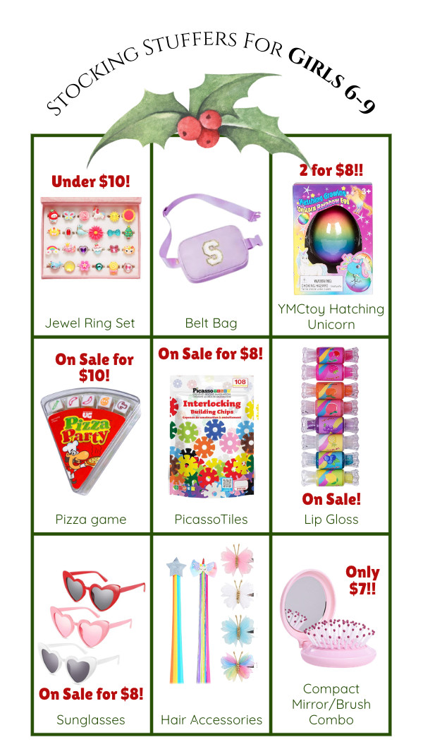 Stocking stuffer guide for girls ages 6-9. Plenty of finds under $10!! 

 #LTKGiftGuide #LTKHoliday #LTKSaleAlert