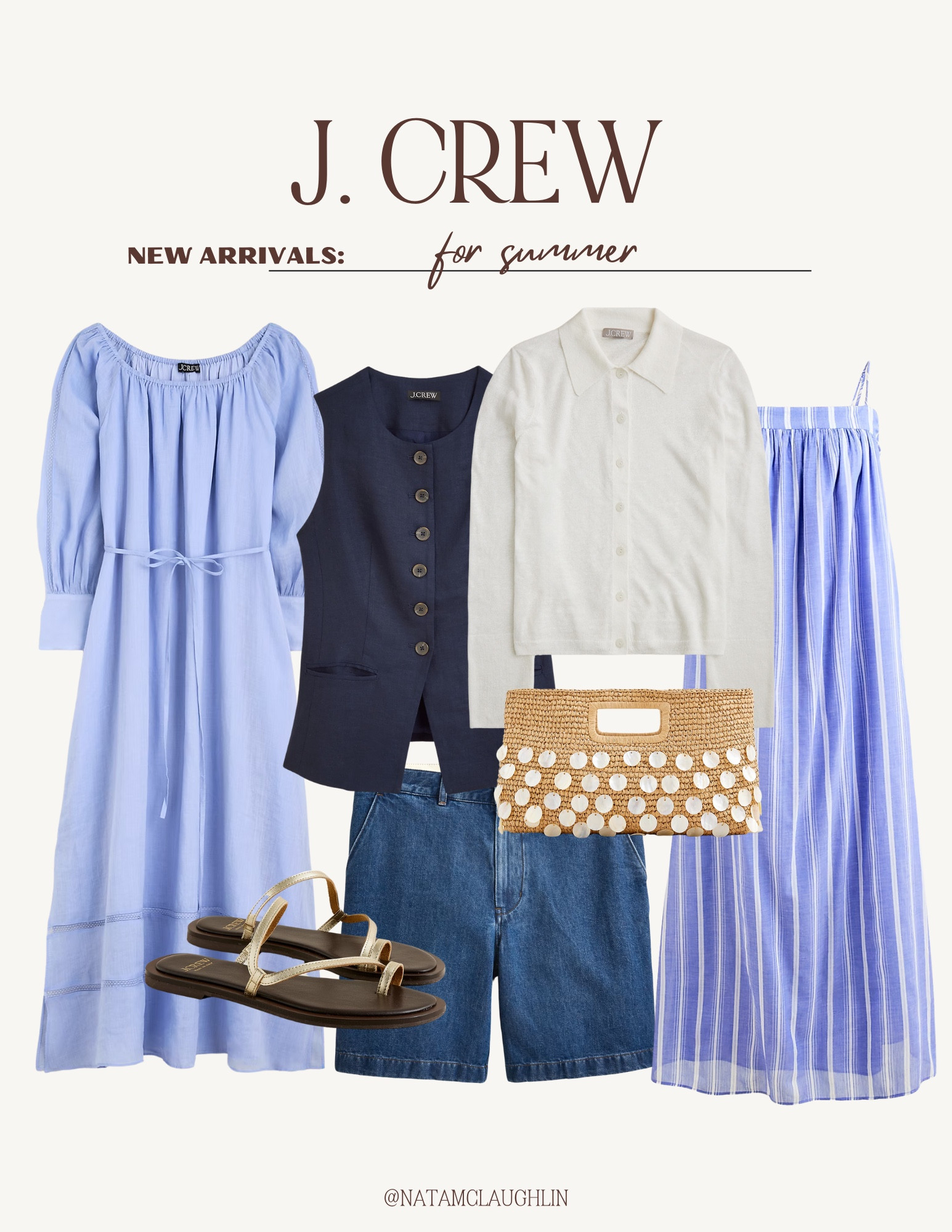 I love these coastal inspired new arrivals for summer  

#LTKStyleTip #LTKSummerEdit #LTKShoeCrush