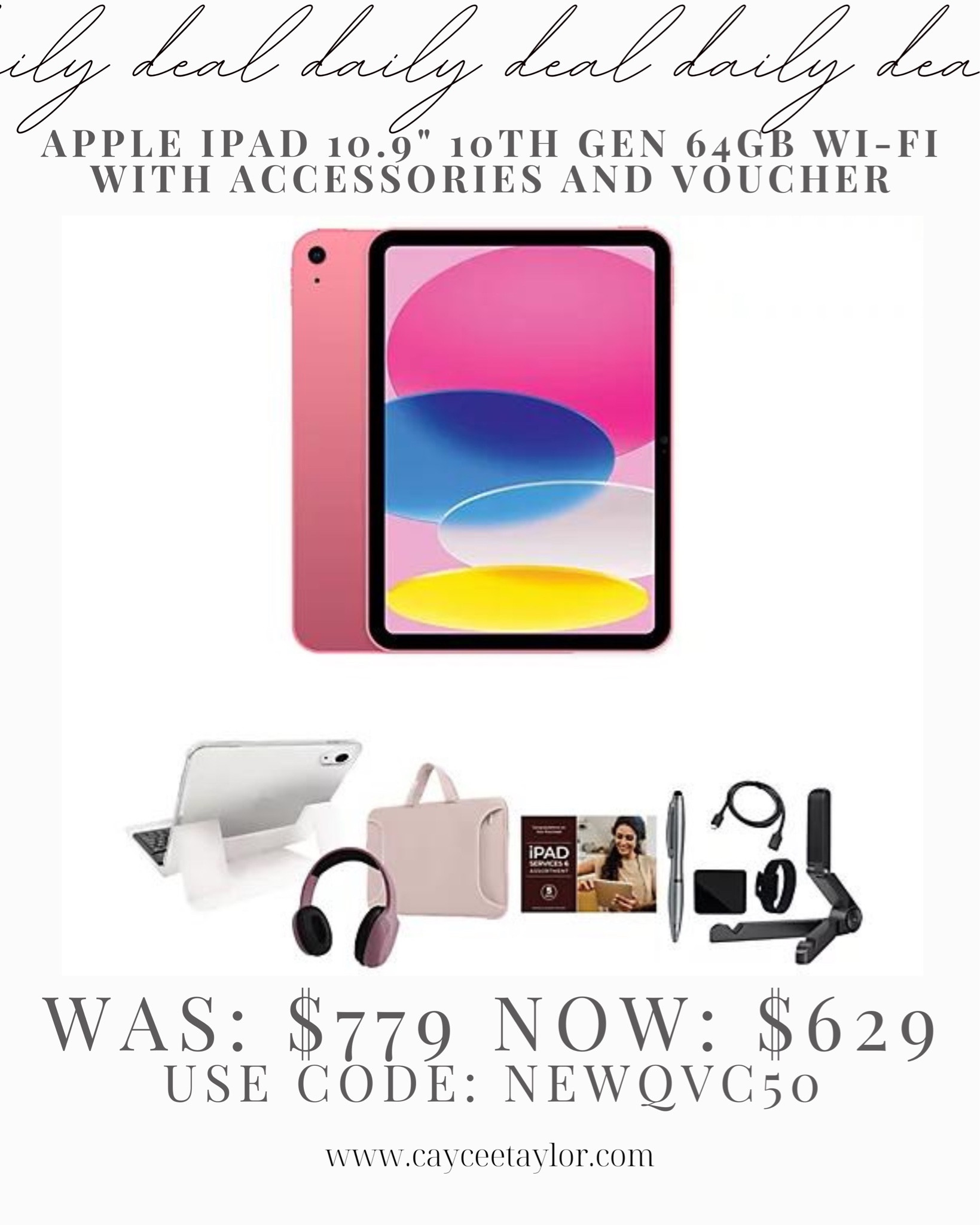 Daily deals - apple finds - apple sale - apple iPads - iPads - apple products - sale - technology sale - apple headphones - pink ipad inspo 

#LTKsalealert #LTKFind