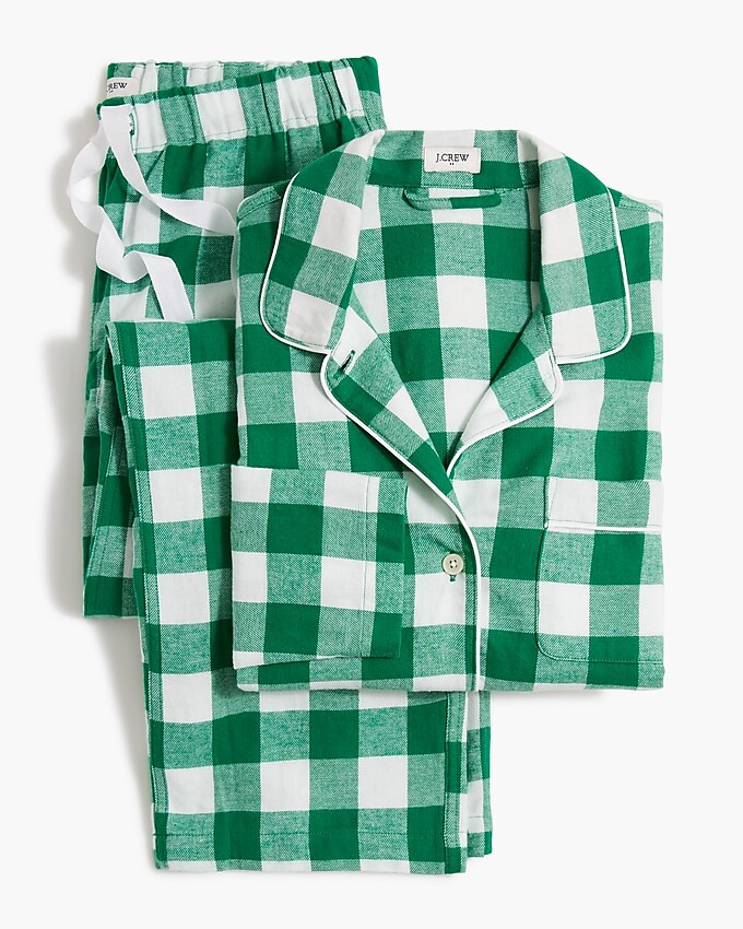 Flannel pajama set | J.Crew Factory