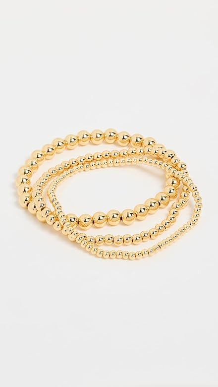 By Adina Eden Women's Graduated Multi Beaded Bracelet Combo Set | Amazon (US)