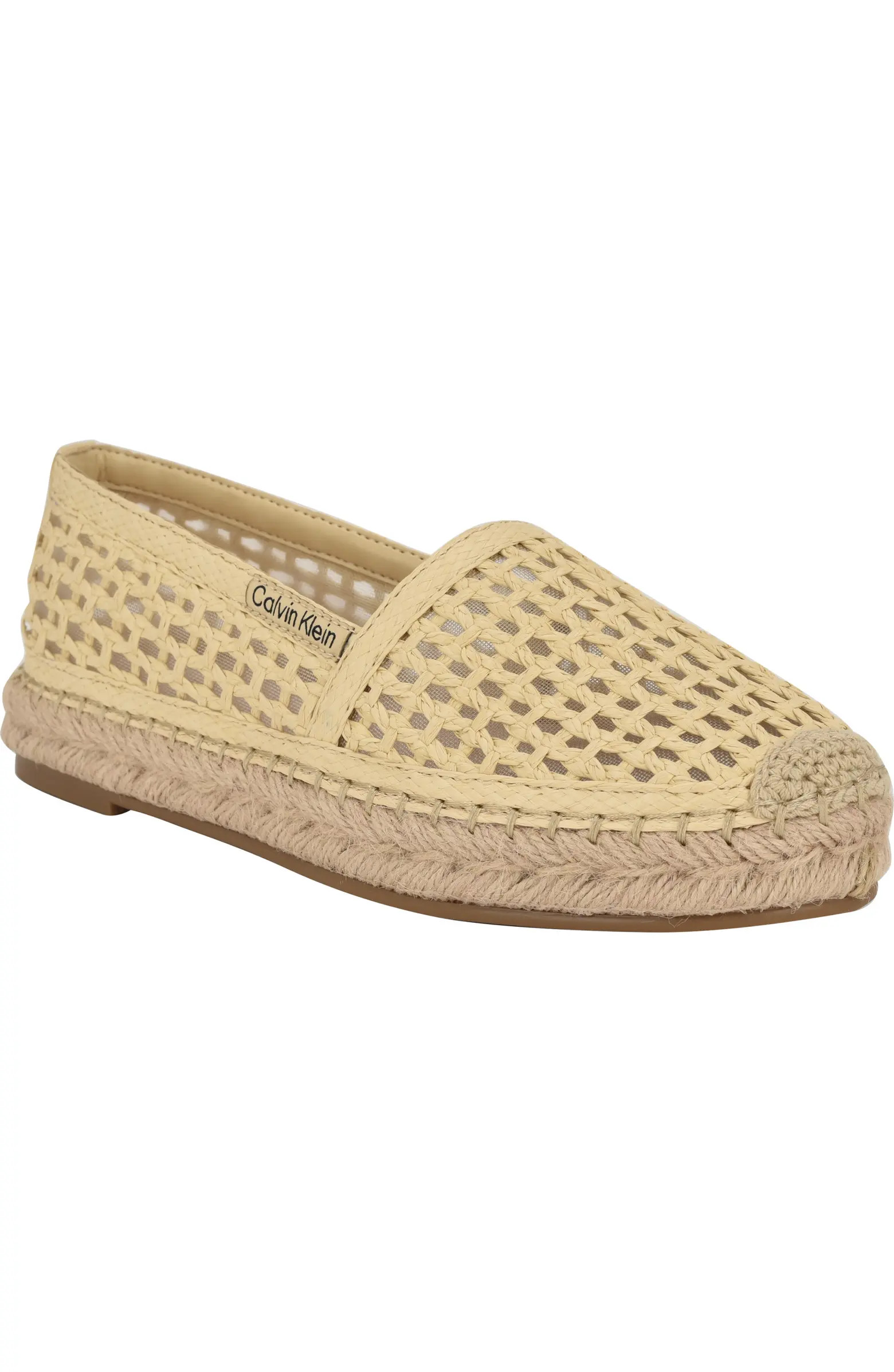 Calvin Klein Presley Woven Flat (Women) | Nordstrom | Nordstrom