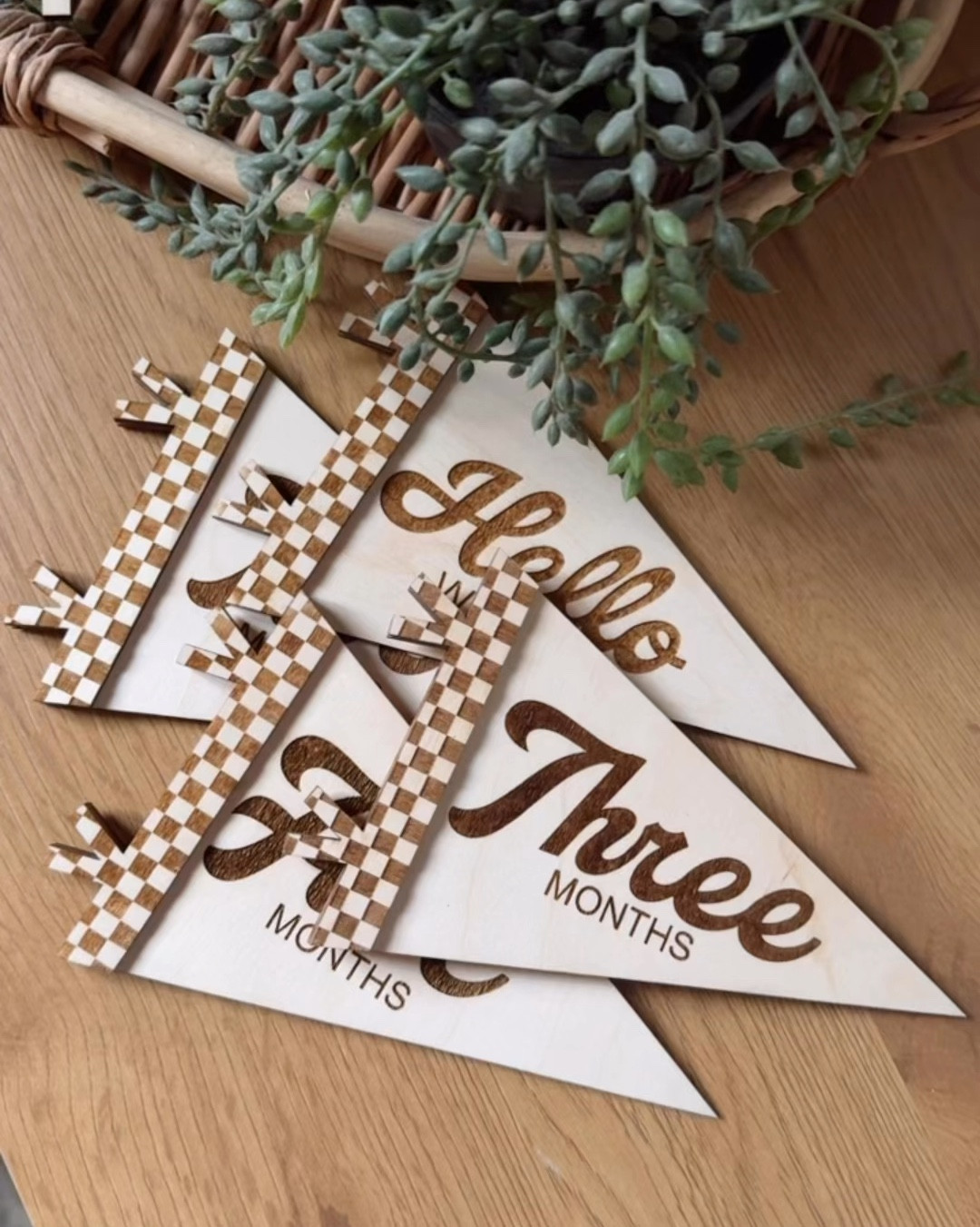 Trendy bc he let print baby milestone flags 

#LTKBaby #LTKSaleAlert #LTKBump