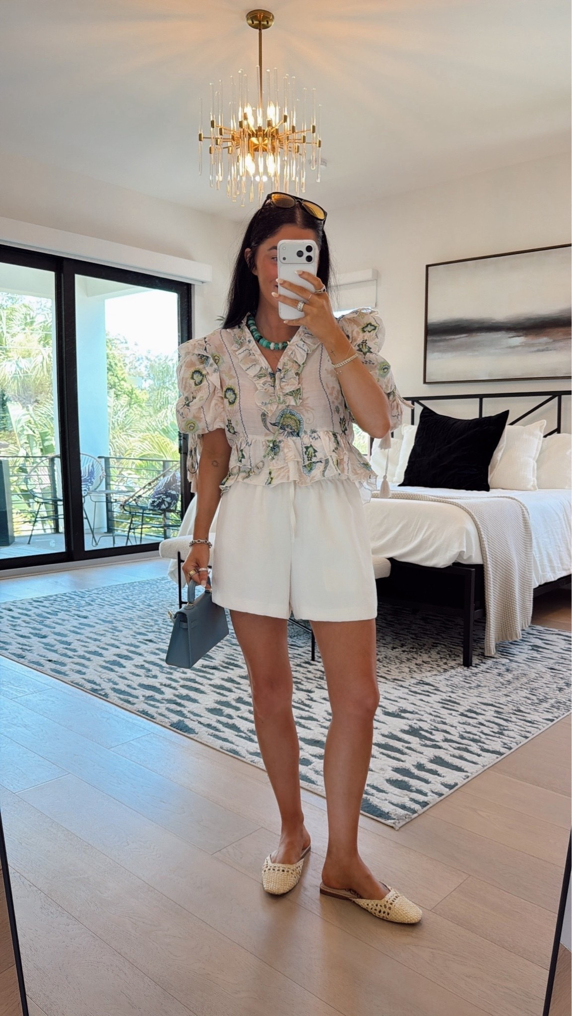 LOVE this blouse from dillards! The shorts are wrinkle free too!

summer outfits, fall outfits, blouse, puff sleeve, dillards finds, Katy roach, livingmybeststyle

#LTKootd