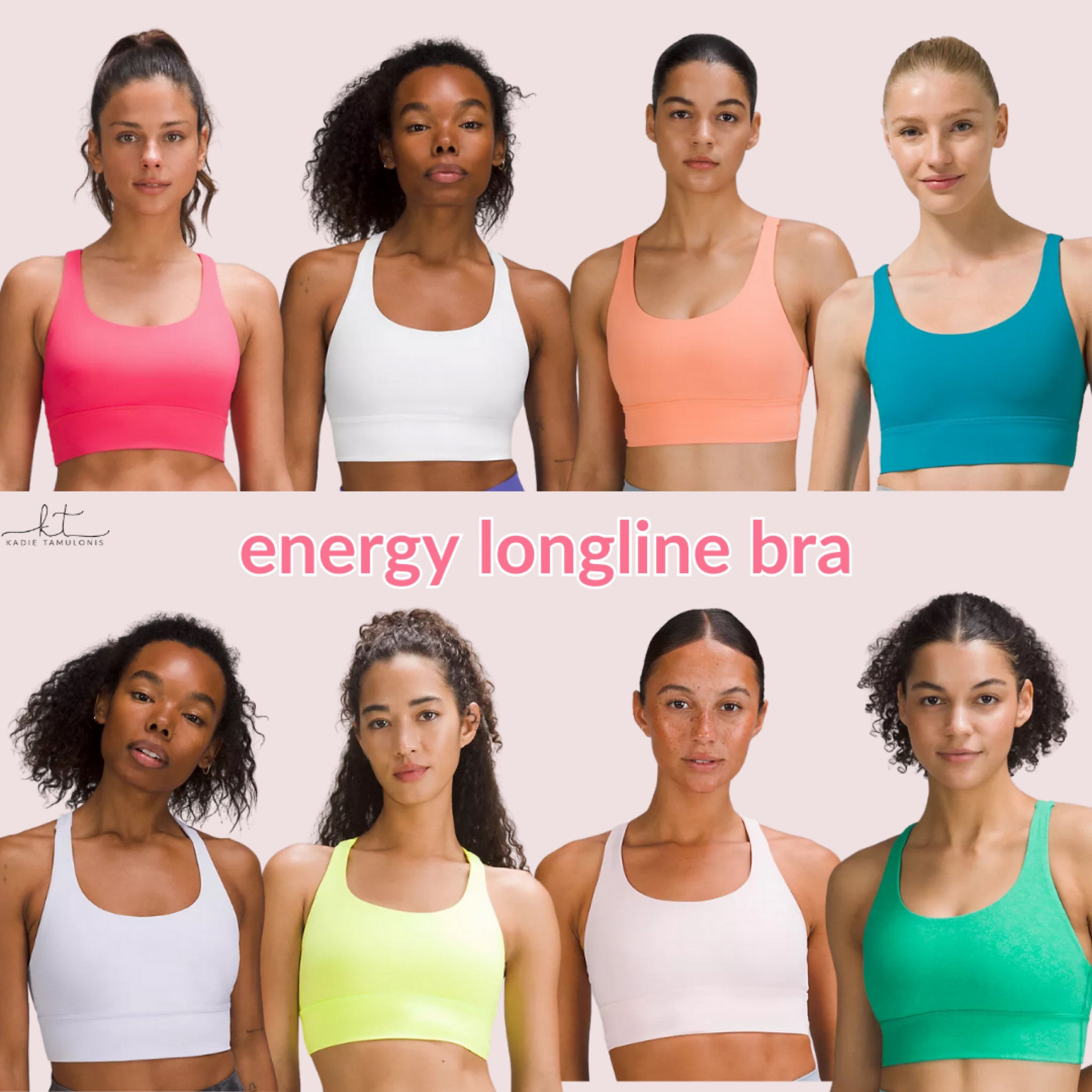 lululemon - 新品 ルルレモン Energy Longline Bra Satin Shine Lululemon Energy Longline Bra *Medium Support, B–D Cups