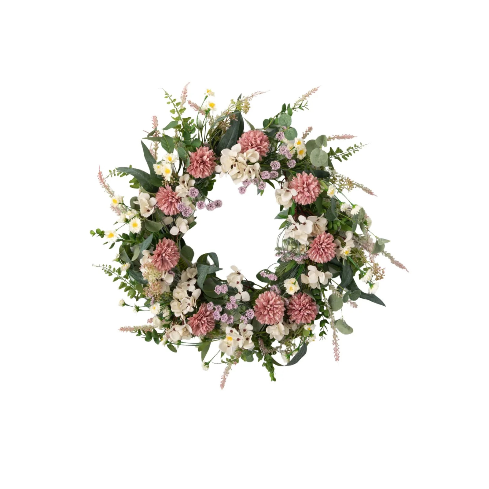 Spring Floral Wreath | Brooke & Lou | Brooke and Lou