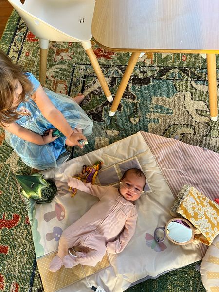 Baby girl is home and finally getting some use out of this adorable cottage tummy time mat from Anthropologie. $50!

#LTKfindsunder50 #LTKfamily #LTKbaby