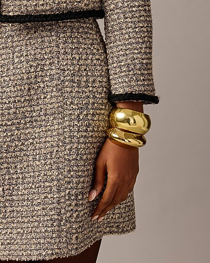 Collection A-line mini skirt in tinsel tweed | J. Crew US