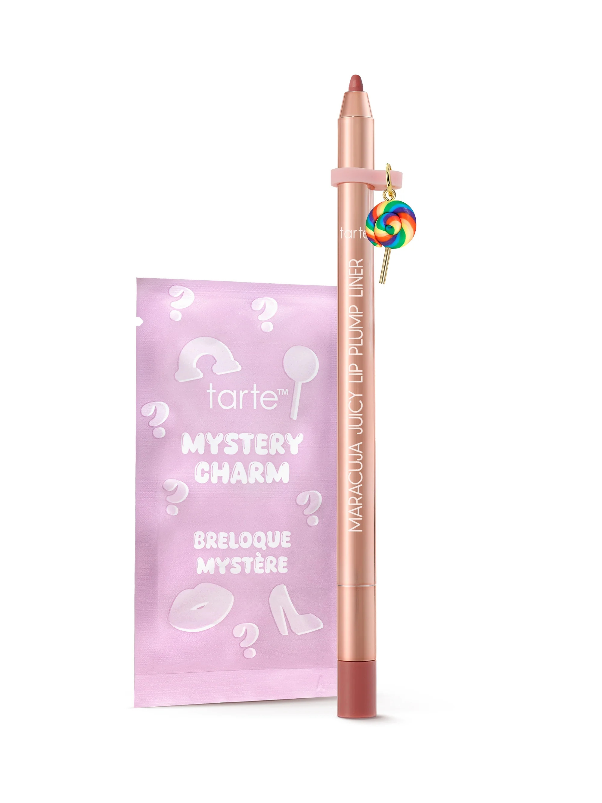 maracuja juicy lip plump liner with limited-edition charm | tarte cosmetics (Global)