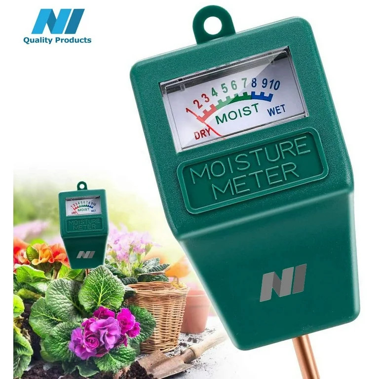 Moisture Meter, Plant Soil PH Meter Indoor Outdoor, Hygrometer Moisture Sensor Soil Test Kit Plan... | Walmart (US)