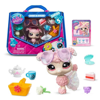 Littlest Pet Shop Surprise Reveal Figures Sweet and Stylish Pastel | Target