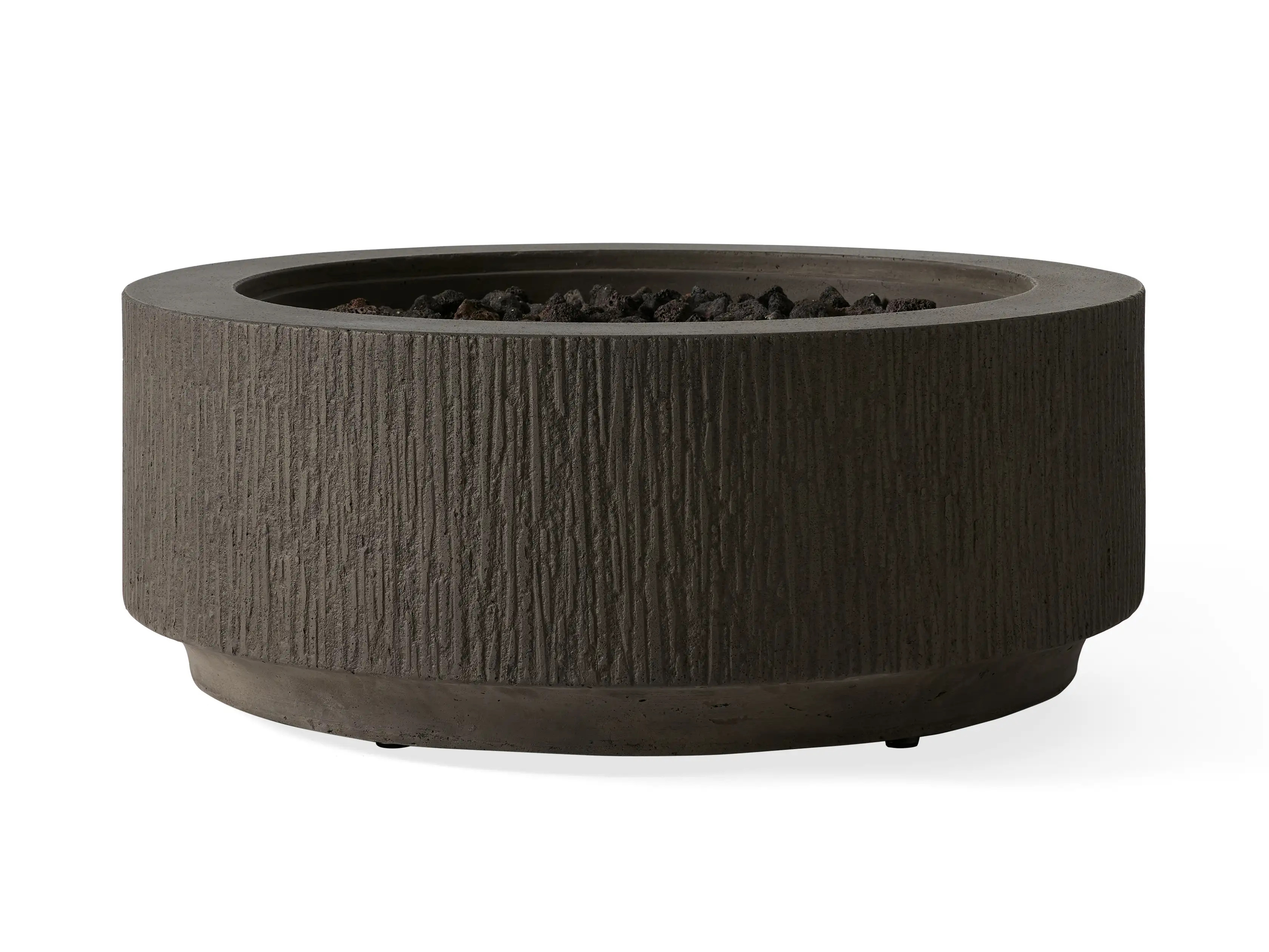 Wilmar Round Natural Gas Fire Pit | Arhaus