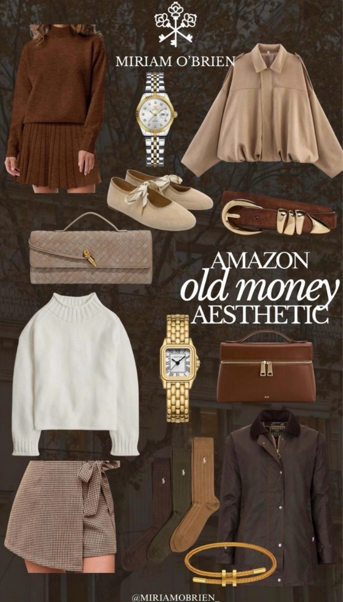 Elevate your look with timeless and elegant fashion pieces. Check them out!

Follow me at @miriamobrien_ on IG and TikTok! 

#AmazonFashion #AmazonFallFashion #AmazonFinds #AmazonOldMoney

#LTKStyleTip #LTKSeasonal #LTKOver40

#LTKSeasonal #LTKStyleTip #LTKGiftGuide

#LTKGiftGuide #LTKOver40 #LTKHoliday

#LTKootd #LTKOver40 #LTKSeasonal